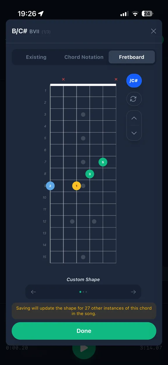 Chords you understand, not just see