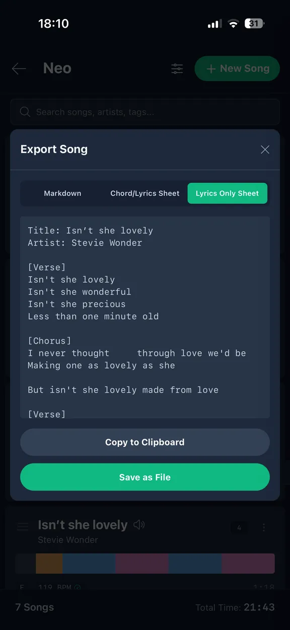 Your songs are never trapped